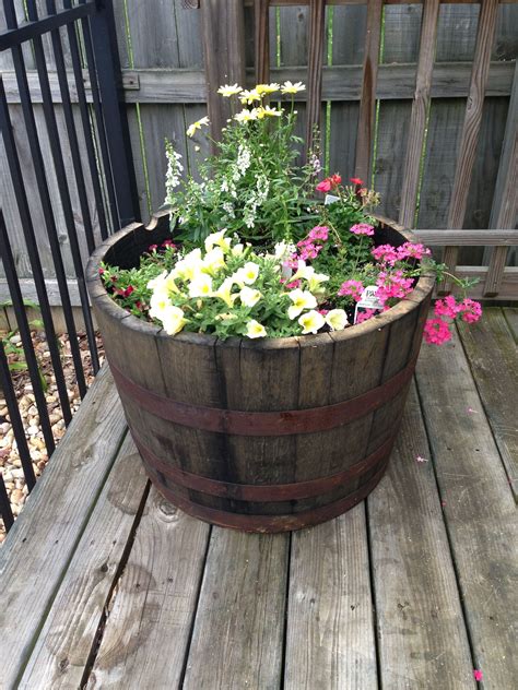 Whiskey Barrel Planter Awesome Whiskey Barrel Planter Barrel