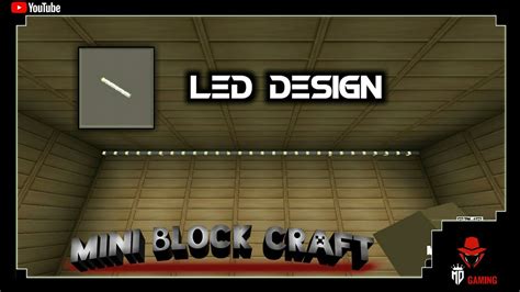 Mini Block Craft 3d How To Make Led Lining How To Craft Led Desing