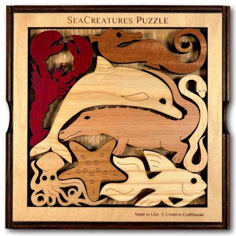 Sea Creatures Puzzle, Creative Crafthouse | Serious Puzzles