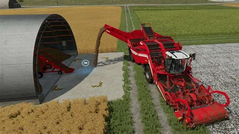 Root Crop Storage V10 Fs22 Mod Farming Simulator 22 Mod