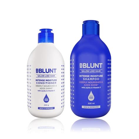 Bblunt Intense Moisture Shampoo And Conditioner Combo