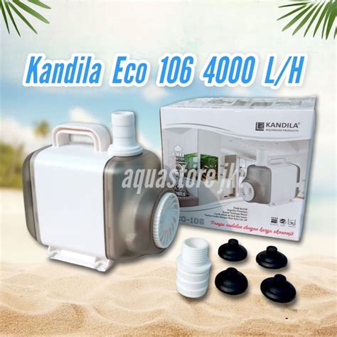 Jual POMPA AQUARIUM POMPA KOLAM CELUP KANDILA ECO 106 4000 L H 40WATT