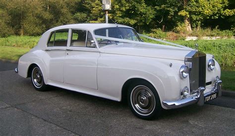 1956 Rolls Royce Silver Cloud – White - Classic Wedding Cars