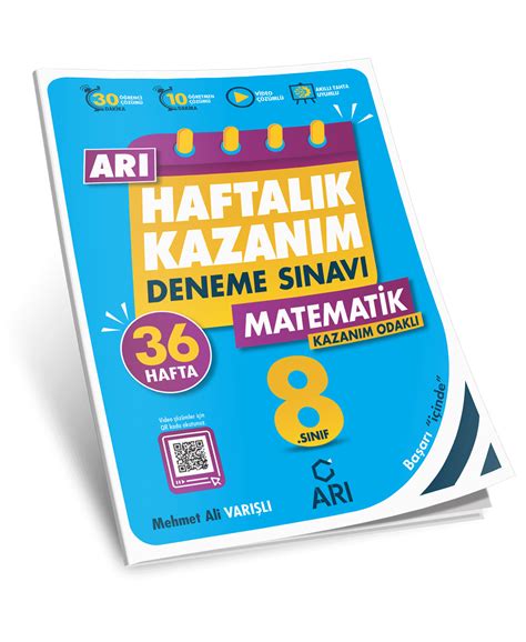 8 Sınıf Matematik Arı Haftalık Kazanım Deneme Arı Yayın Arı