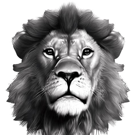 Lion King Ultra Realistic Graphic · Creative Fabrica