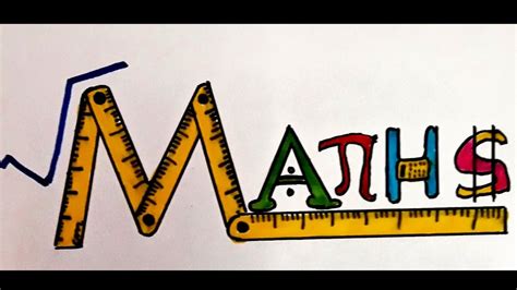 Math Project Front Page Design