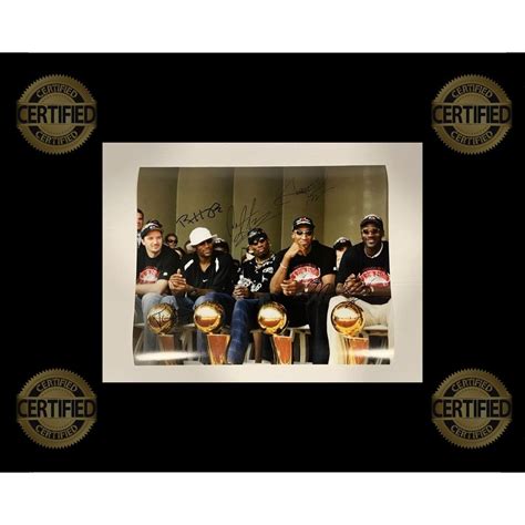 Michael Jordan Dennis Rodman Scottie Pippen Ron Harper Toni Kukoc 16x20