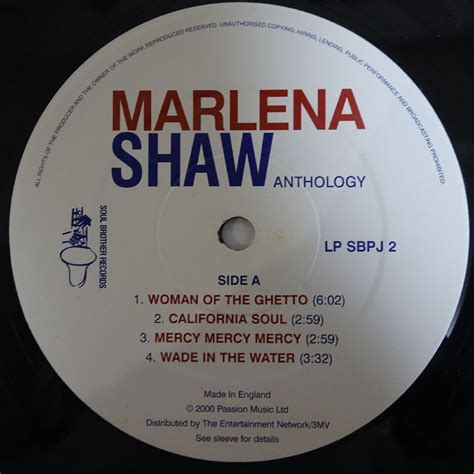 Yahooオークション 10021547 【uk盤2lp】marlena Shaw Anthology