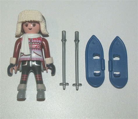 Playmobil Figurine Serie 17 Femme Personnage Accessoires Modèle au