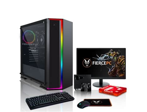 Fierce APACHE RGB RVB PC Gamer Paquet Vite 4 6GHz Hex Core Intel Core