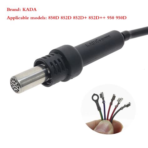 Kada 852D 850D 852 Eredeti Hot Air Desoldering Station Fogantyú Ötvezetékes Digitális Kijelző