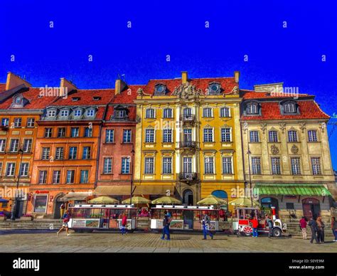 Warsaw Old Town Stock Photo - Alamy