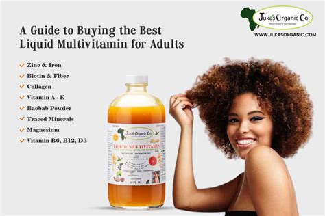 A Guide To Buying The Best Liquid Multivitamin For Adults Juka S Organic Co