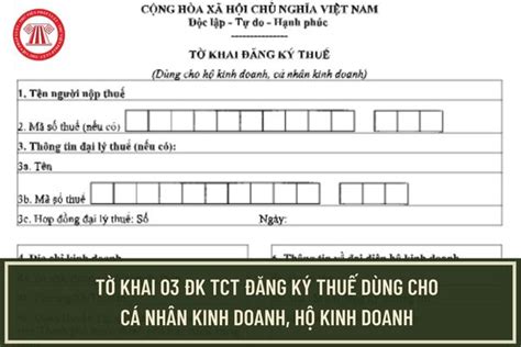 T Khai K Tct Ng K Thu D Ng Cho C Nh N Kinh Doanh H Kinh