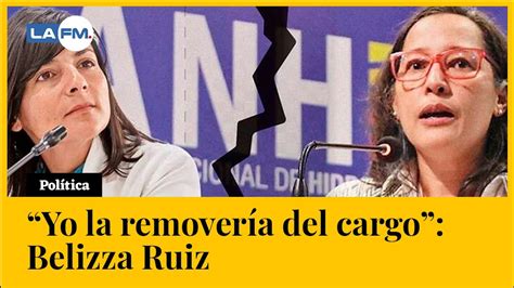 Entrevista A La Ex Viceministra De Minas Belizza Ruiz Youtube