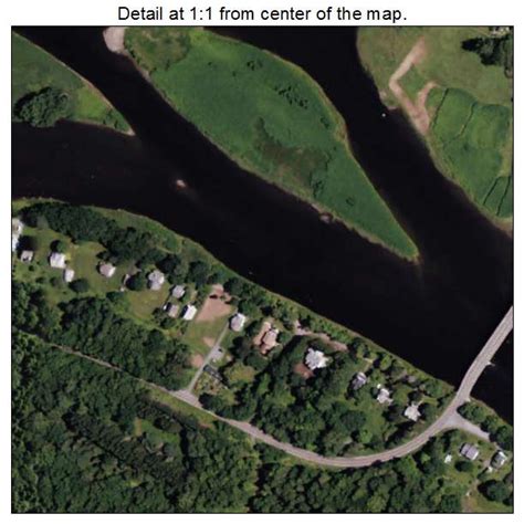 Aerial Photography Map of Callicoon, NY New York