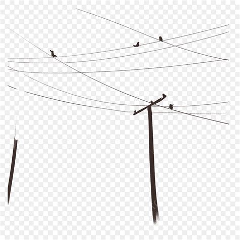 Telephone Pole Clipart Transparent Background Telephone Pole Wire