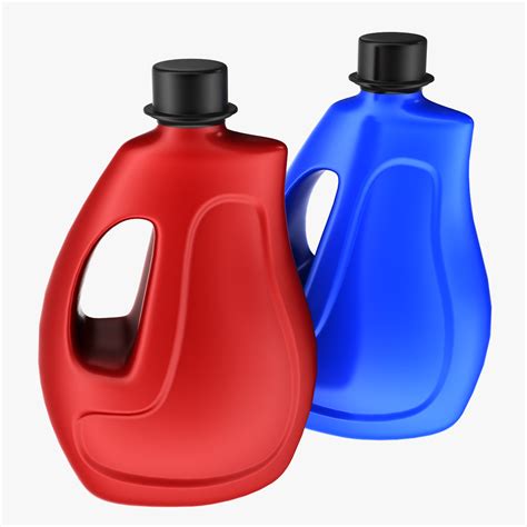 Detergent Bottle Ml D Model Max Dm Obj Fbx Free D