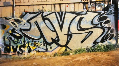 San Diego Gang Graffiti Old-school 1993 around Spring Valley from NVS ...