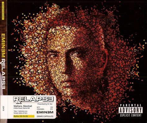 Eminem Relapse 2009 Digipak Cd Discogs