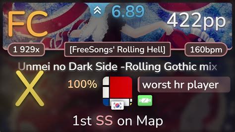 Worst Hr Player Kanpyohgo Unmei No Dark Side FreeSongs Rolling