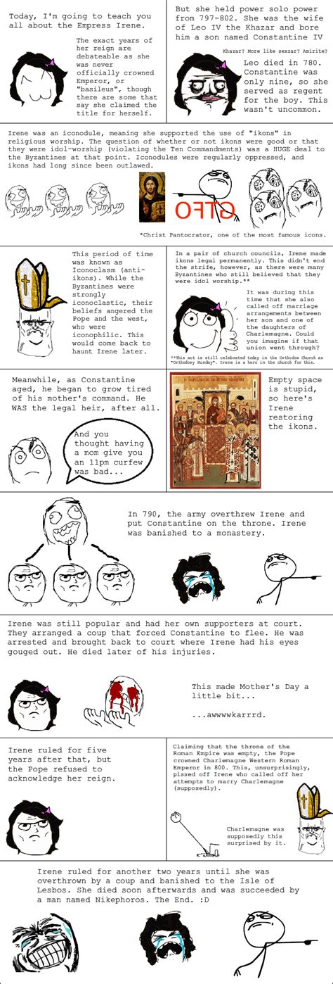 The Empress Irene : r/historicalrage