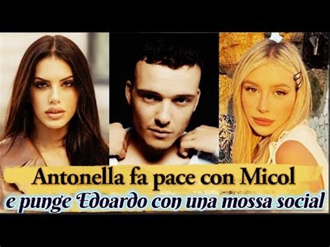 Gf Vip Antonella Fa Pace Con Micol E Punge Edoardo Con Una Mossa