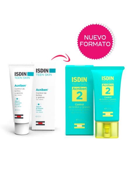 Comprar Isdin Acniben Gel Crema Control De Brillos Y Granos 40 Ml