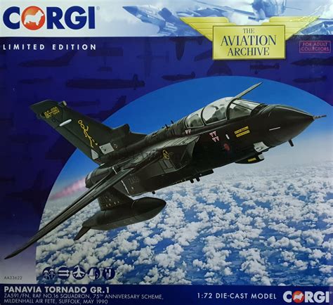 Corgi AA33622 Panavia Tornado GR 1 ZA591 FN RAF No 16 Sqn