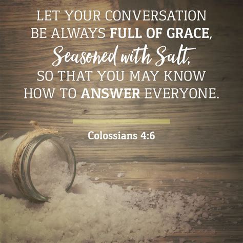 Colossians 4:6 – Daily Verse | KCIS 630