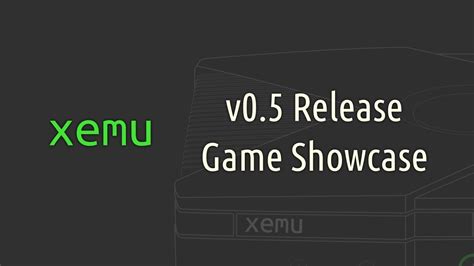 The Original Xbox Emulator Xemu Updated Graphic Audio Improvements