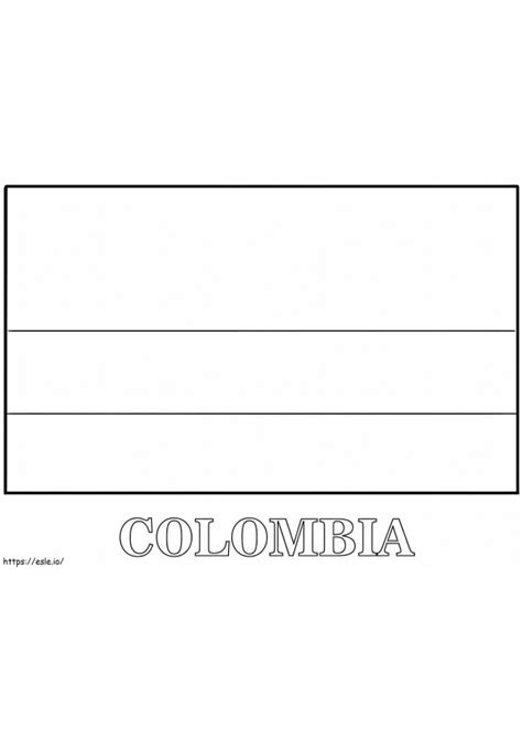 Banderas Colombianas Dibujos Para Colorear Dibujos Para Colorear Imprimibles Gratis Para Niños