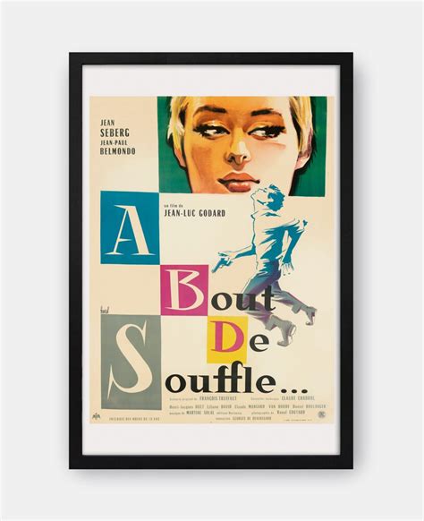 Breathless (1960) Movie Poster - The Curious Desk