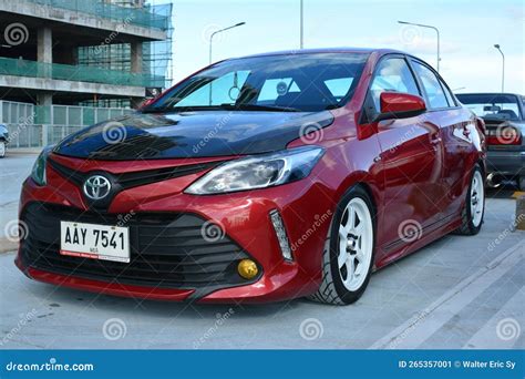 Toyota Vios At Gt Summer Fest In San Juan Philippines Editorial Photo