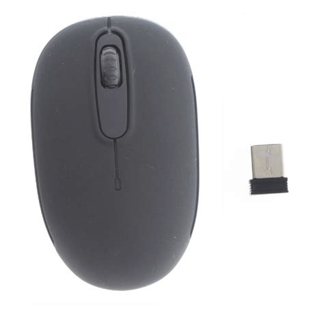 Mouse Inalambrico Negro Generico Soluciones Portátiles