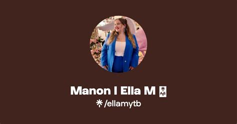 Manon I Ella M Instagram Tiktok Linktree