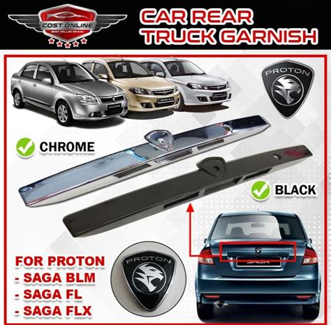 Garnish Blm Flxproton Saga Blm Flx Fl Rear Bonnet Garnish With