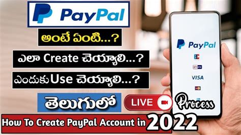 Paypal Account How To Create Paypal Account In 2022 How To Open