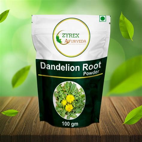 Zyrex Dandelion Root Powder 100 Gm Powder Zyrex Ayurveda