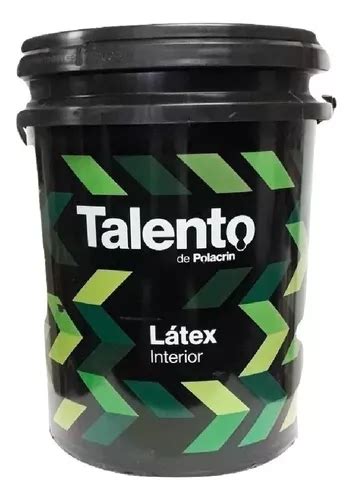 Pintura Latex Interior X Lt Blanco Talento Polacrin