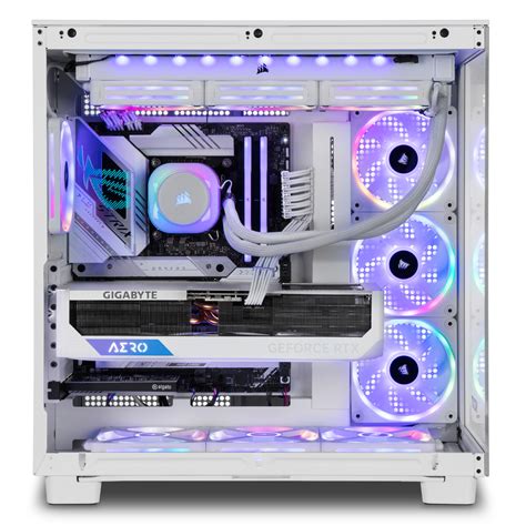 White Gaming Pc Ryzen X D Rtx White Gaming Pcs