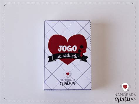 Diy Valentines Day Jogo De Cartas Picante Namorada Criativa Por