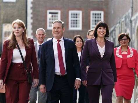 Labour Reshuffle First Pictures Of Keir Starmers New Shadow Cabinet