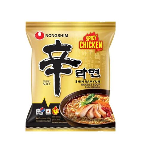 Nongshim Shin Ramyun Spicy Chicken Flavour Noodle Soup Instant Noodles