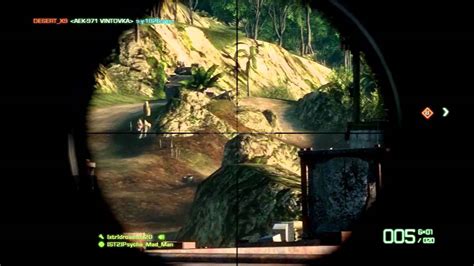 Battlefield Bad Company 2 Helicopter And Sniping Gameplay YouTube