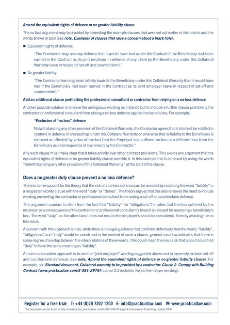 PLC: No loss argument in construction claims | PDF