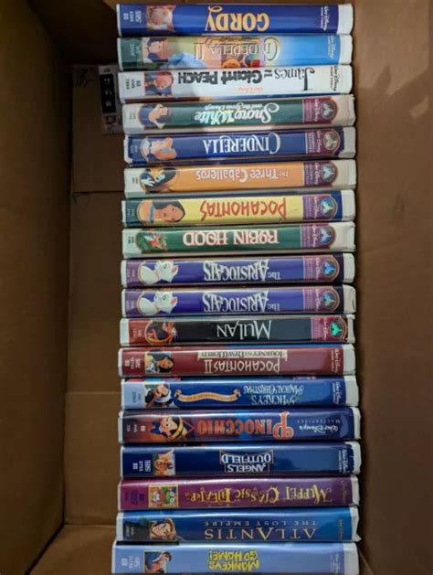 DISNEY VHS LOT £11.56 - PicClick UK