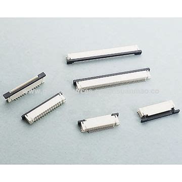 Taiwan 0 5mm ZIF FFC FPC Connector SMT Type Horizontal Vertical Type