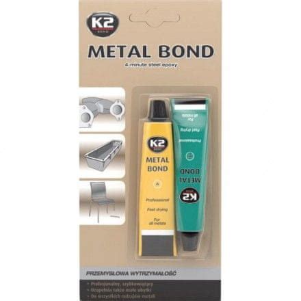 K2 Metal Bond Dvokomponentno Ljepilo Za Metale 40 G MALL HR