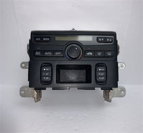 Honda Pilot Climate Control Unit Ac Temprature Heated Seat